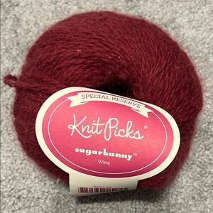 Knit Picks Sugarbunny Yarn - Wine